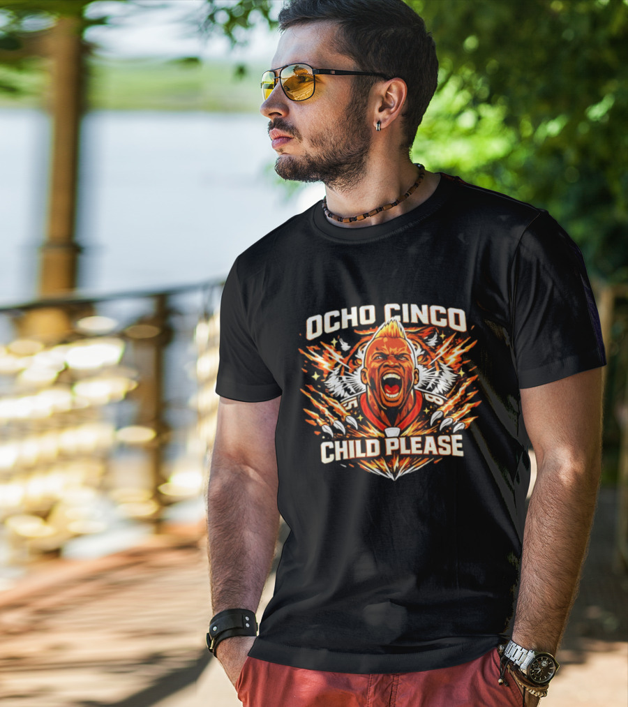 Ocho Cinco Child Please Cincinnati Bengals Tiger Roar T-Shirt