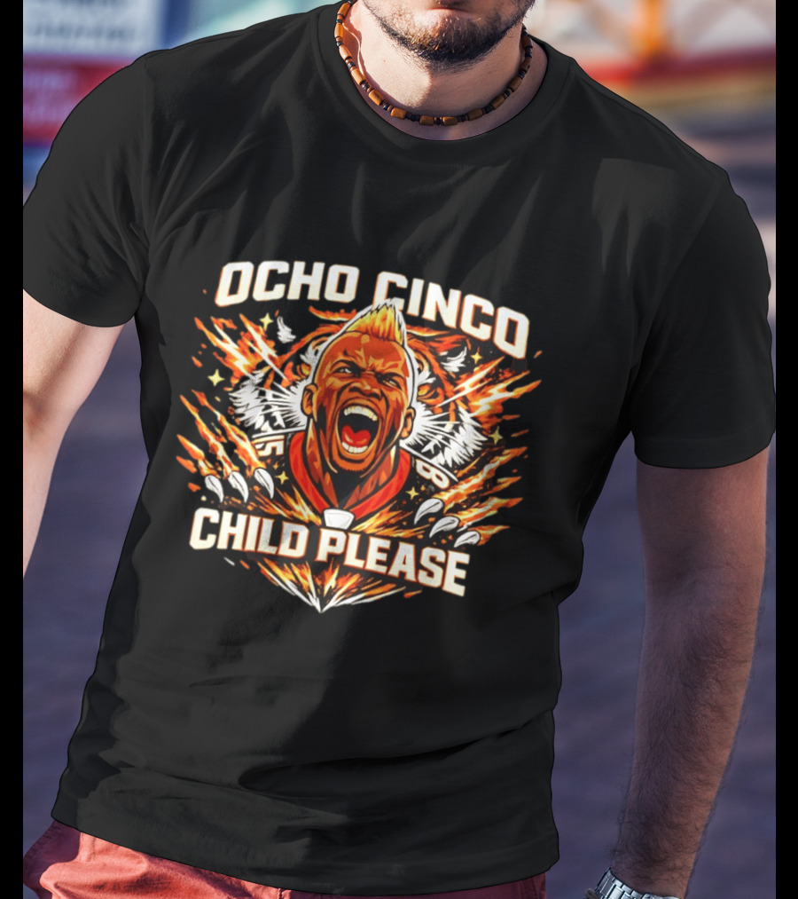 Ocho Cinco Child Please Cincinnati Bengals Tiger Roar T-Shirt