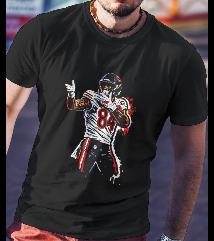 Cordarrelle Patterson 84 Chicago Bears Football Player T-Shirt