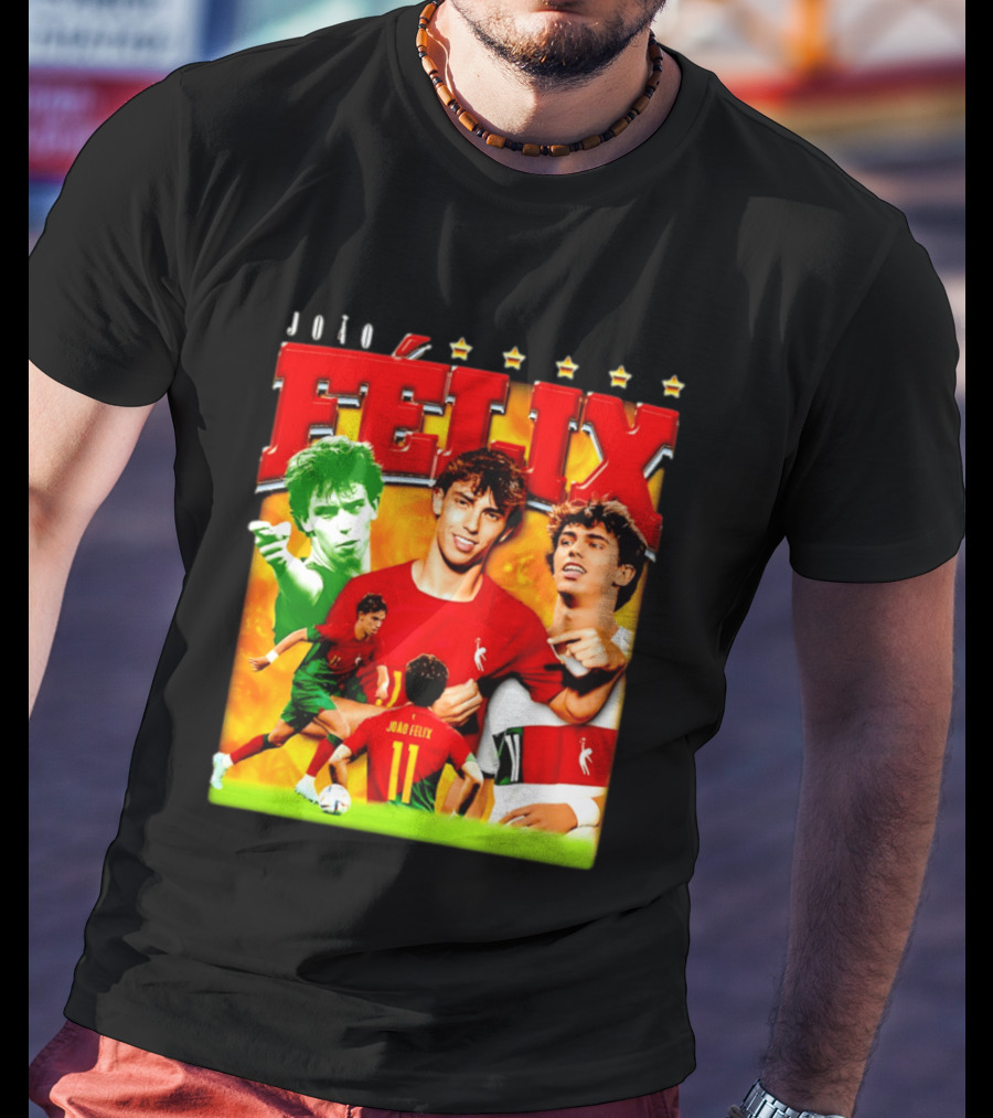 Joao Felix Portugal National Team Football Star T-Shirt