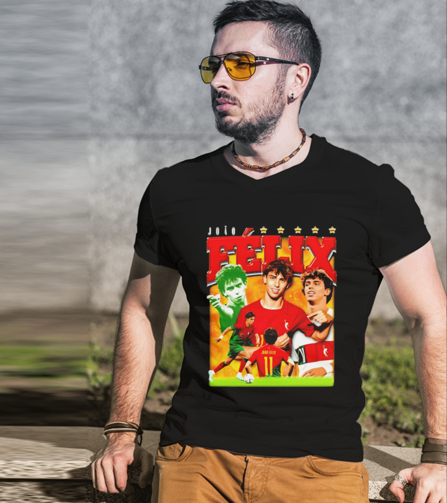 Joao Felix Portugal National Team Football Star T-Shirt