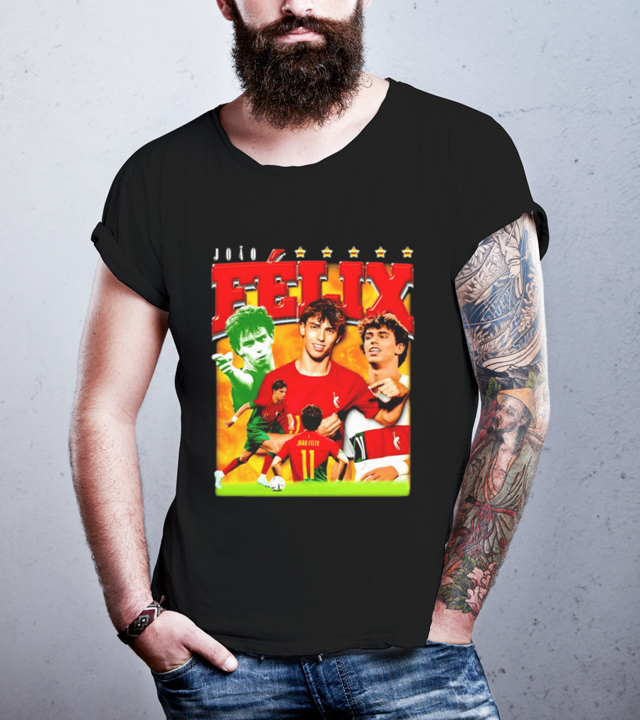 Joao Felix Portugal National Team Football Star T-Shirt