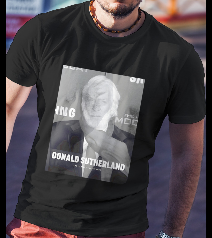 Donald Sutherland 1935 2024 Memorial T-Shirt