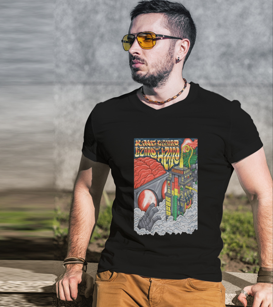 King Gizzard & The Lizard Wizard Forest Hills Stadium Queens NY August 2026 Concert T-Shirt