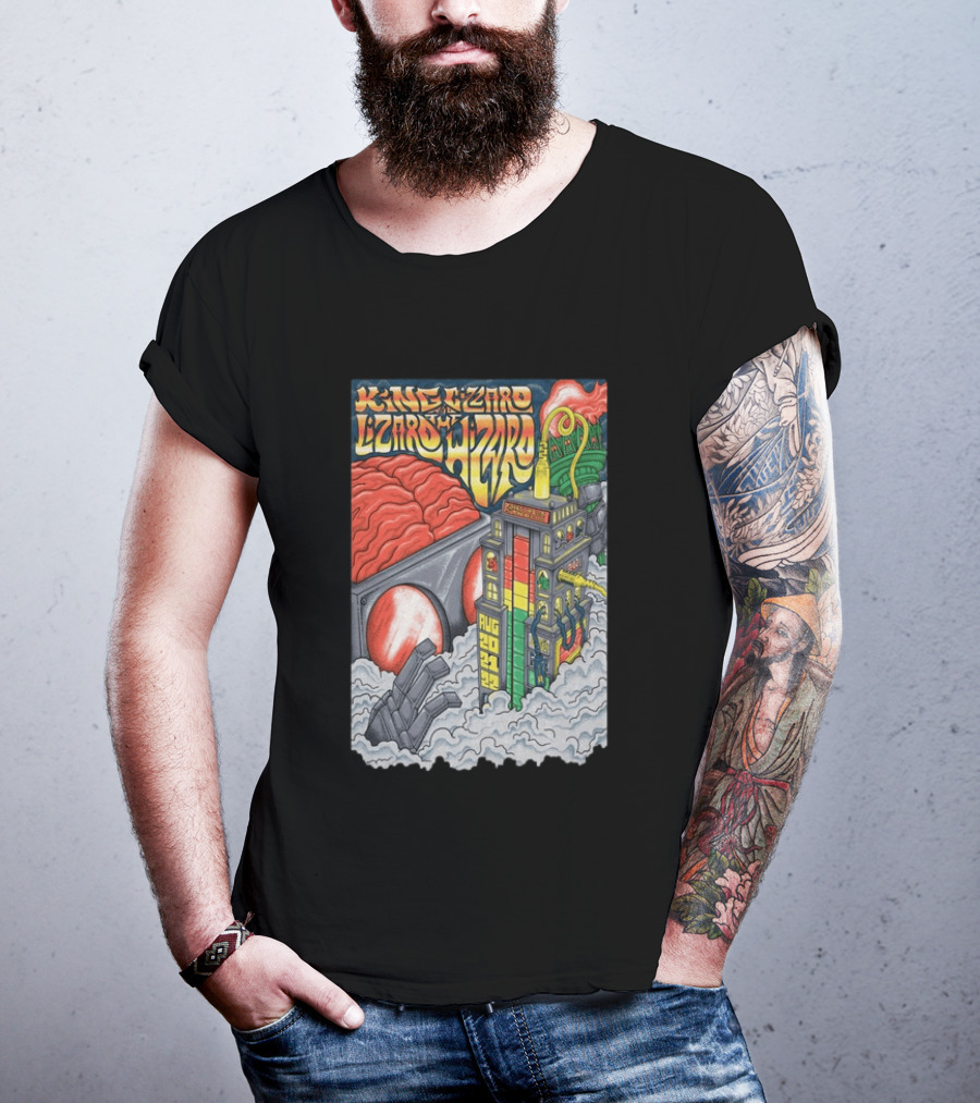 King Gizzard & The Lizard Wizard Forest Hills Stadium Queens NY August 2026 Concert T-Shirt