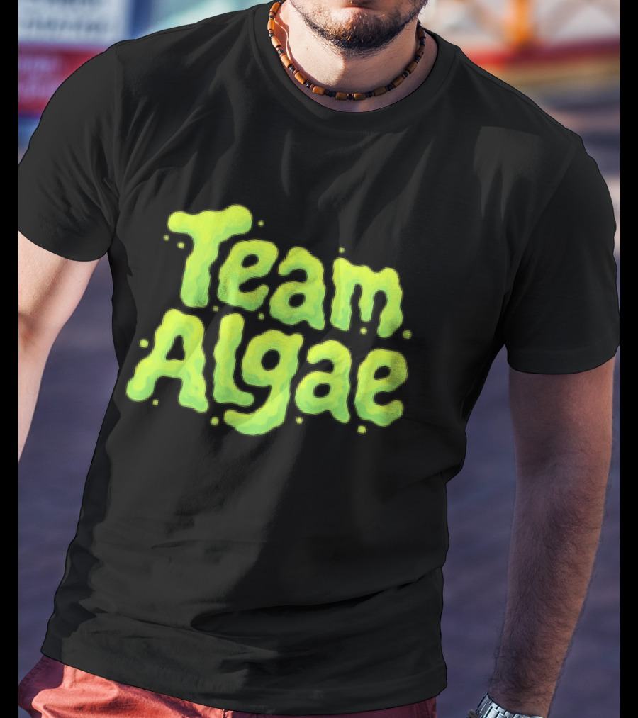Team Algae Slime Green Nature Biology T-Shirt