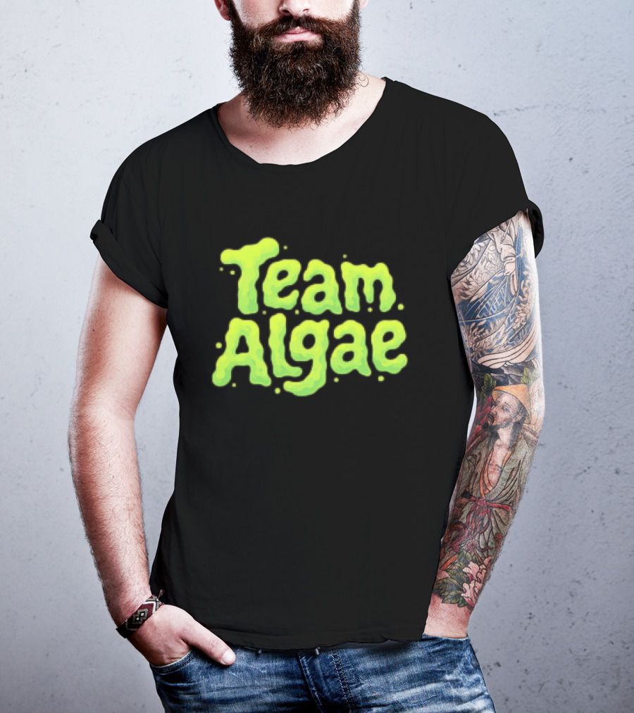 Team Algae Slime Green Nature Biology T-Shirt