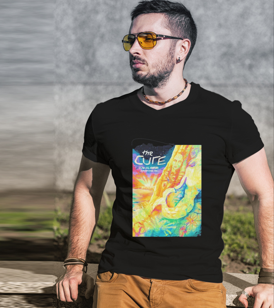 The Cure Isle Of Wight Festival Newport June 21 2026 Psychedelic T-Shirt