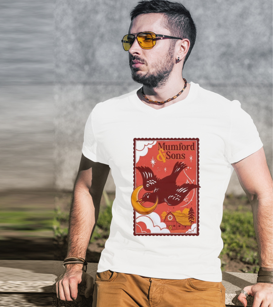 Mumford And Sons Concert June 20 2026 Hershey PA Barn And Bird T-Shirt