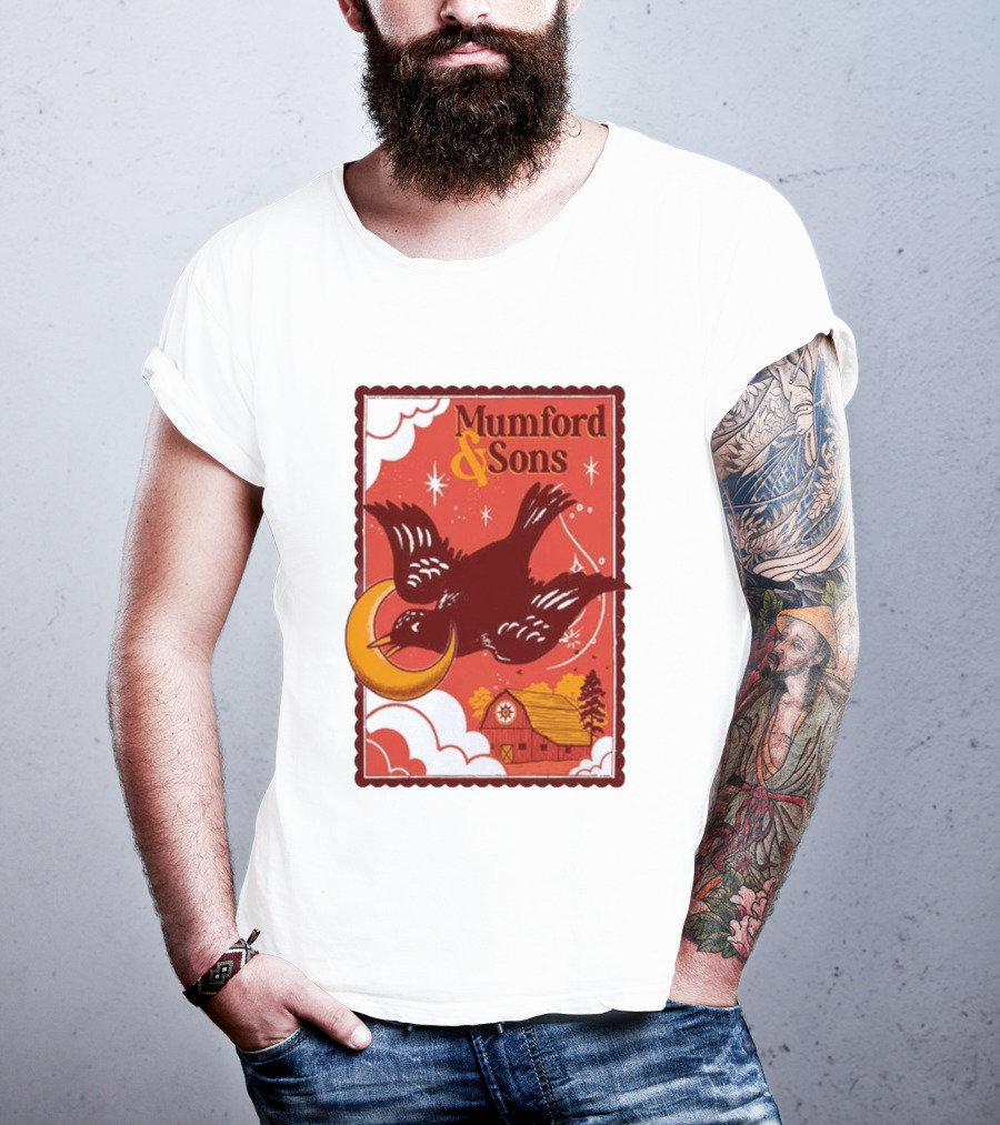 Mumford And Sons Concert June 20 2026 Hershey PA Barn And Bird T-Shirt