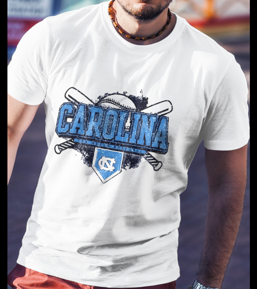 North Carolina Tar Heels Baseball UNC NCAA Carolina Tar Heels T-Shirt