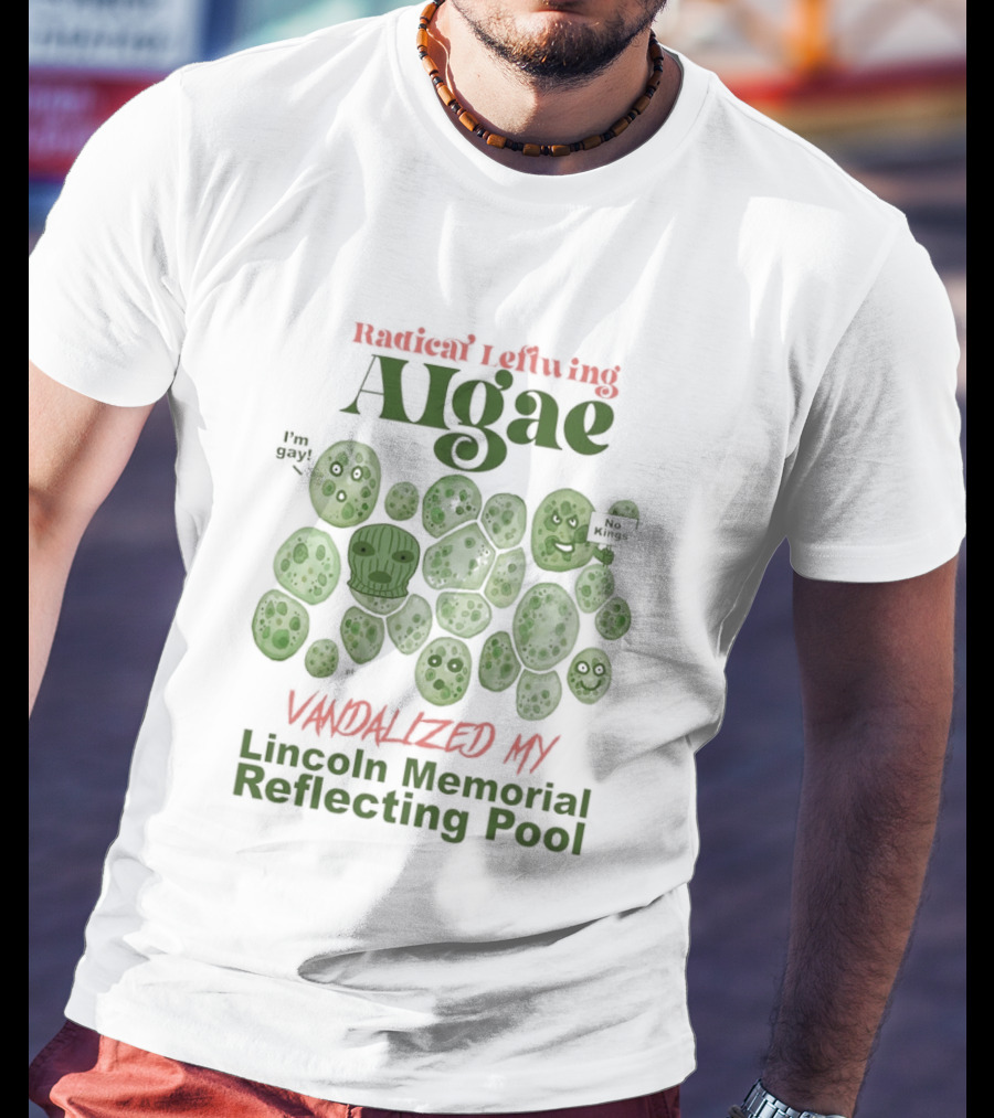 Radical Leftwing Algae Vandalized My Lincoln Memorial Reflecting Pool T-Shirt