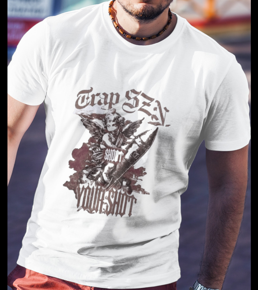 Trap Szn Cupid Shot Rocket Aesthetic T-Shirt