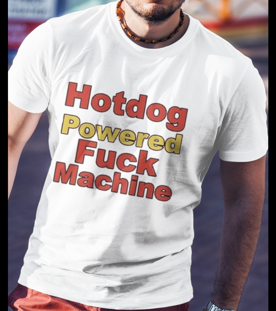 Hotdog Powered Machine T-Shirt