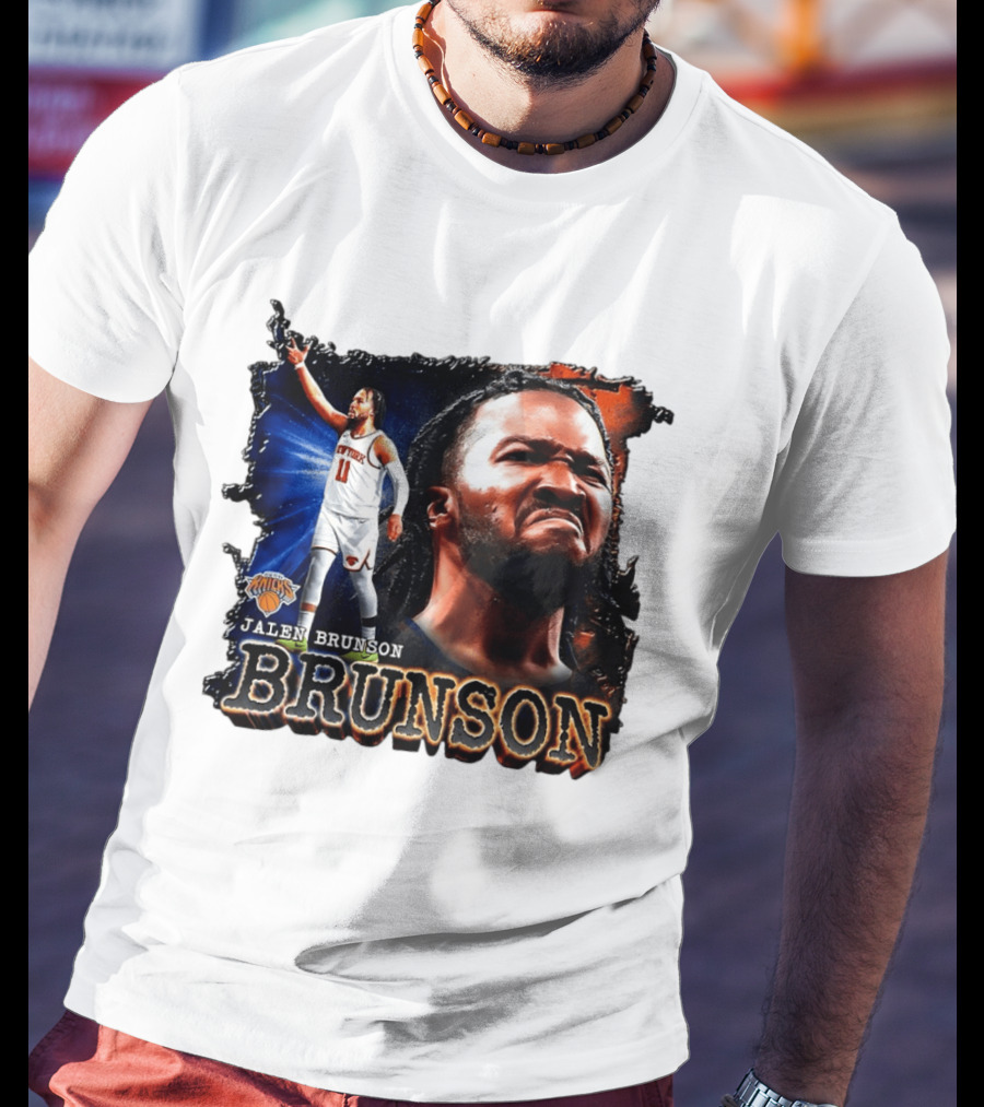 Jalen Brunson New York Knicks NBA Basketball Player Brunson Knicks T-Shirt
