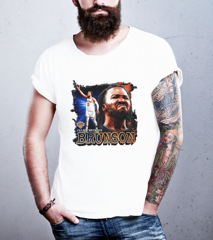 Jalen Brunson New York Knicks NBA Basketball Player Brunson Knicks T-Shirt