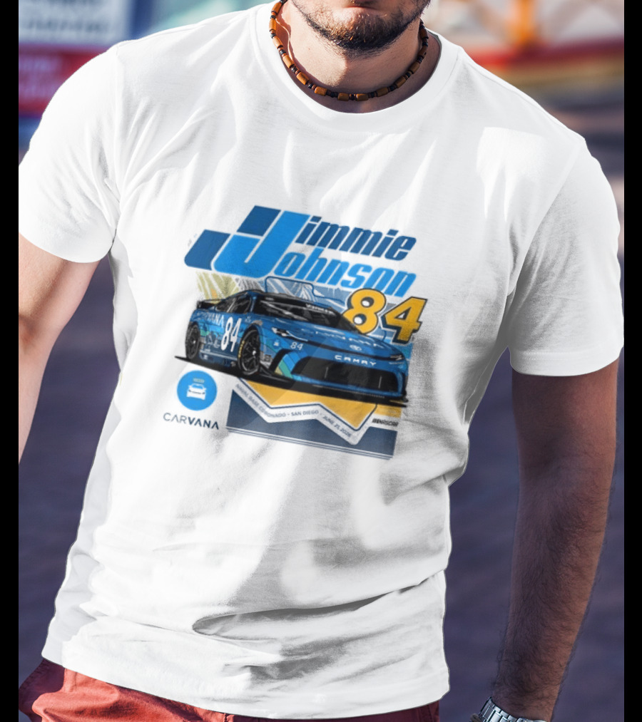 Jimmie Johnson 84 Carvana San Diego Paint Scheme 2026 T-Shirt