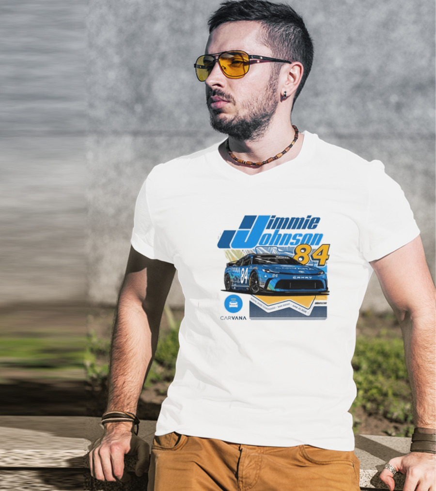 Jimmie Johnson 84 Carvana San Diego Paint Scheme 2026 T-Shirt