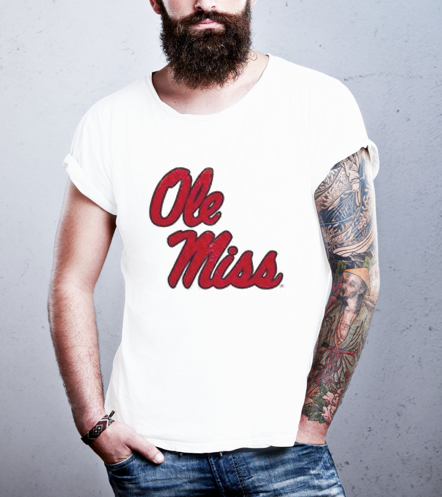 Grateful Dead Ole Miss Rebels Bears Collaboration 2 T-Shirt