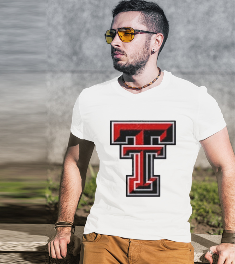 Grateful Dead Texas Tech Red Raiders Bears Collaboration T-Shirt