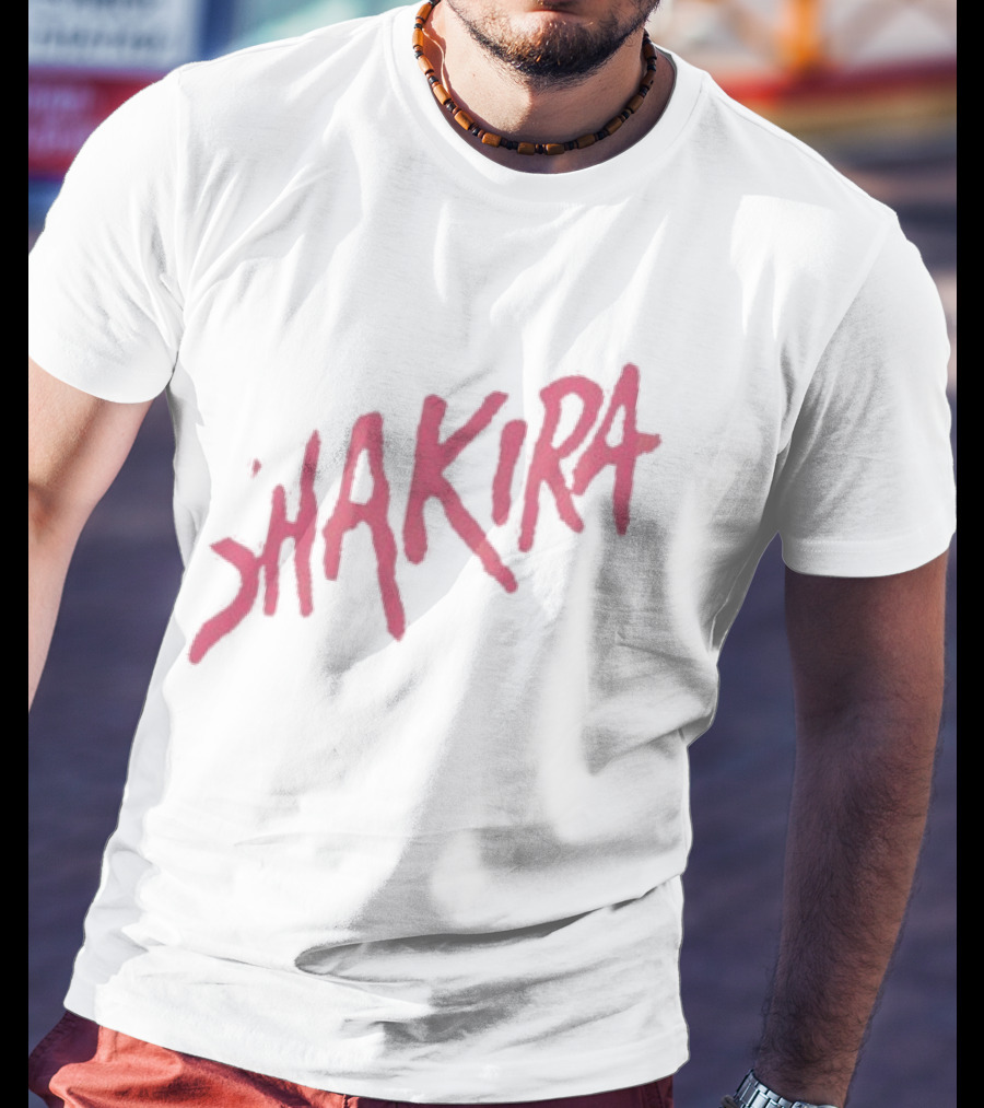 Shakira Las Mujeres Ya No Lloran World Tour Neon T-Shirt