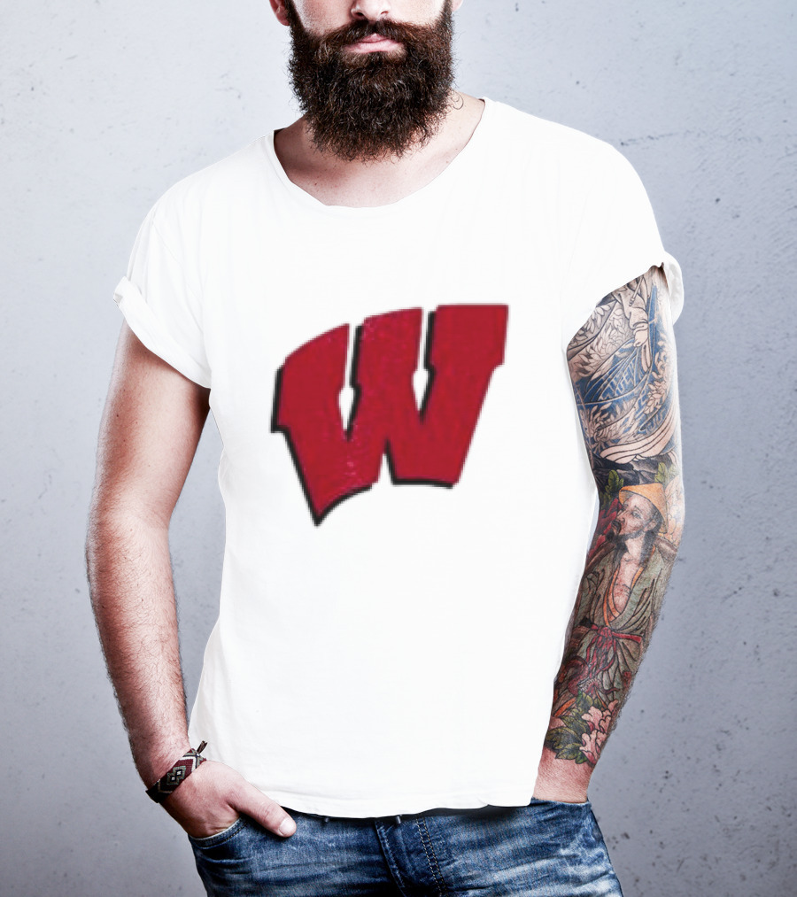 Grateful Dead Bears Wisconsin Badgers Collaboration T-Shirt