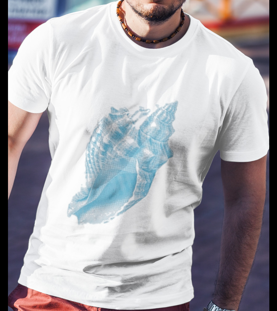 Sonder Haus Ocean Blue Conch T-Shirt