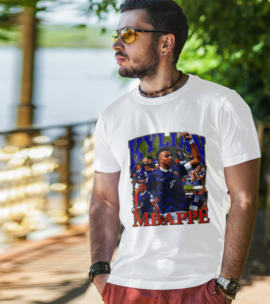 Kylian Mbappe France National Team Star Player Highlights Number 10 T-Shirt