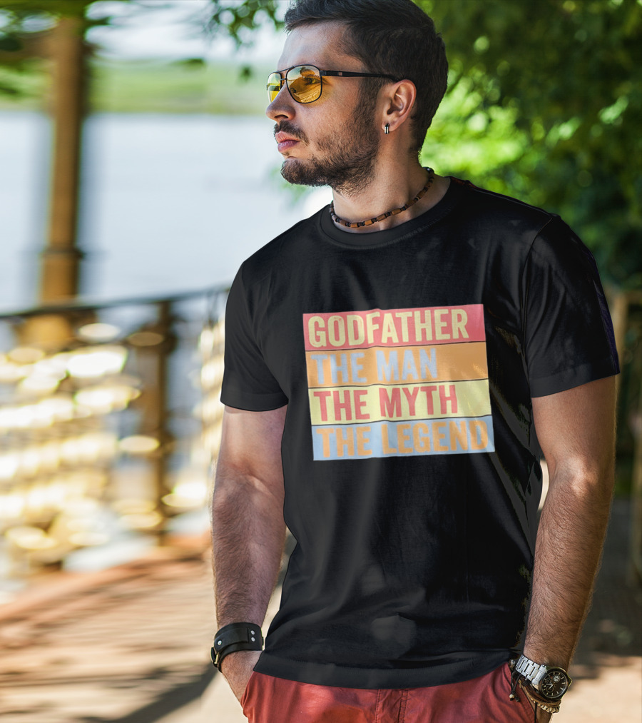 Godfather The Man The Myth The Legend T-Shirt