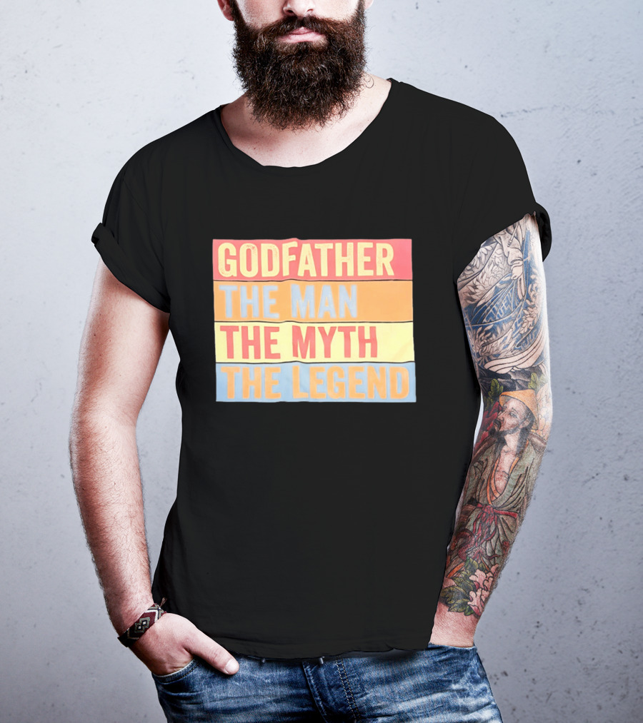 Godfather The Man The Myth The Legend T-Shirt