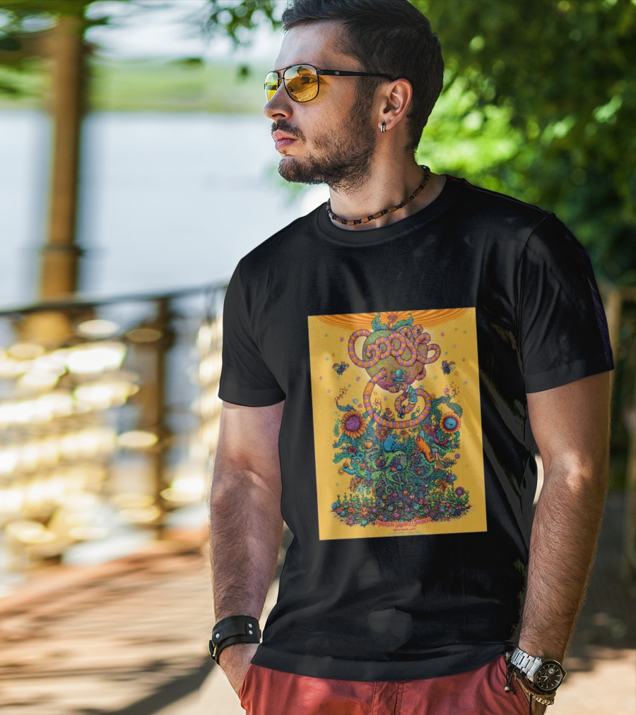 Goose Madison Square Garden New York June 19 And 20 2026 Event Psychedelic Floral T-Shirt