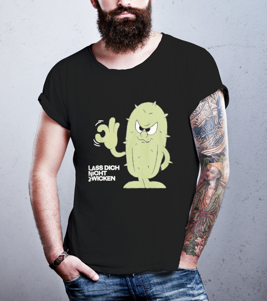 Lustiger Kaktus Lass Dich Nicht Zwicken T-Shirt