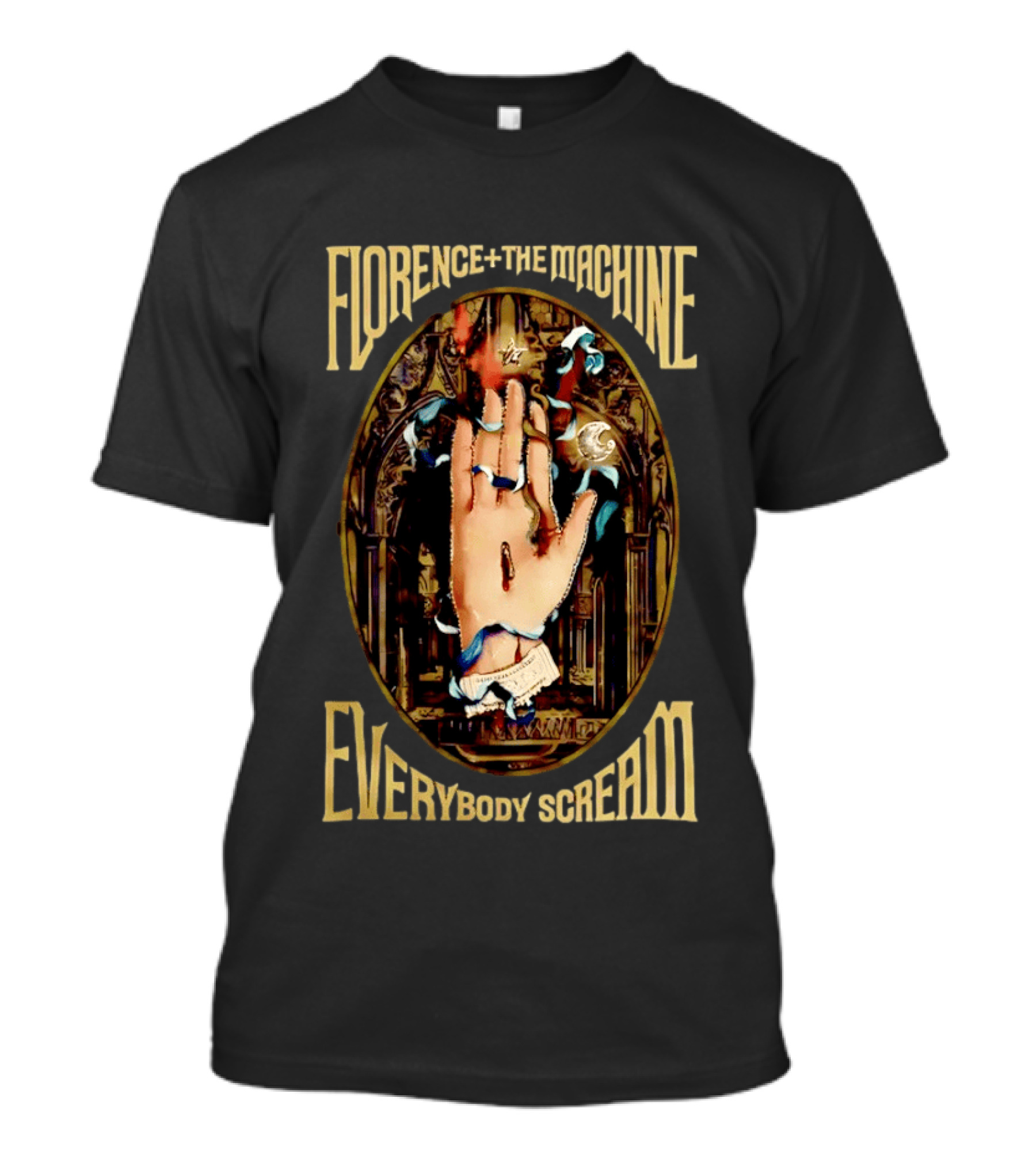 Florence And The Machine Everybody Scream Hand Candle Gothic Victorian T-Shirt