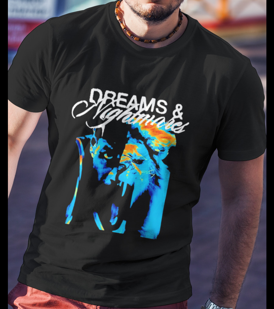LeBron James Los Angeles Lakers Dreams Nightmares Watercolor Artistry T-Shirt