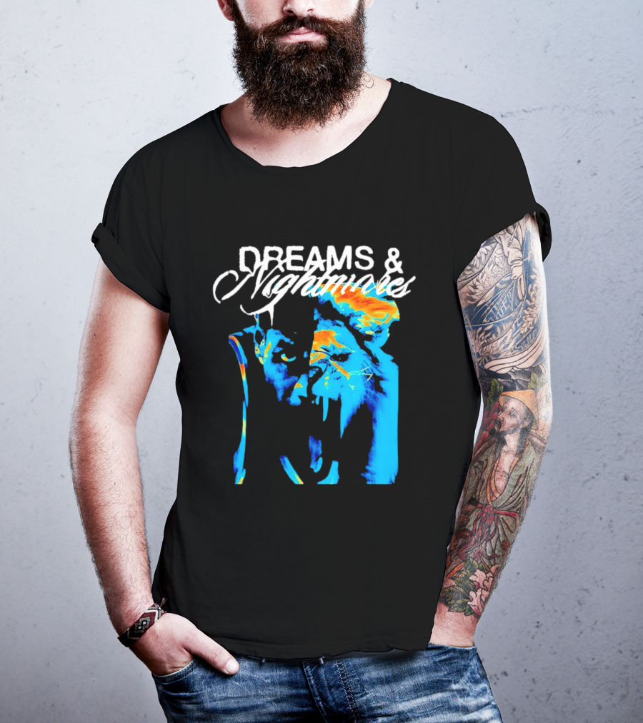 LeBron James Los Angeles Lakers Dreams Nightmares Watercolor Artistry T-Shirt