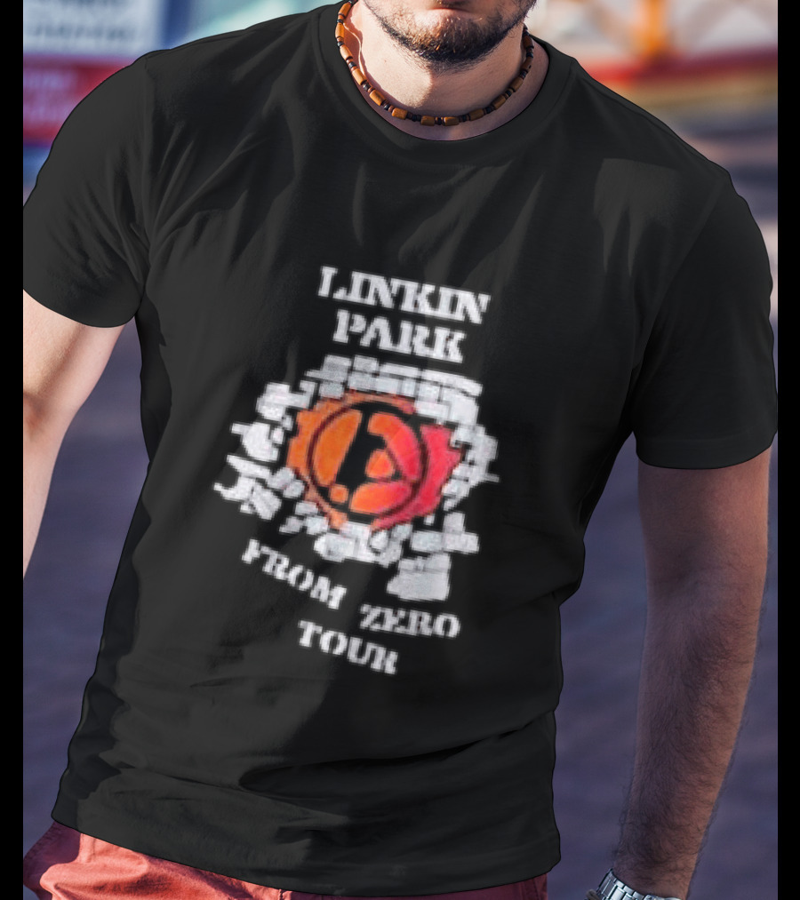 Linkin Park Deus Ex Machina Madrid Spain 2026 From Zero Metal Worker T-Shirt