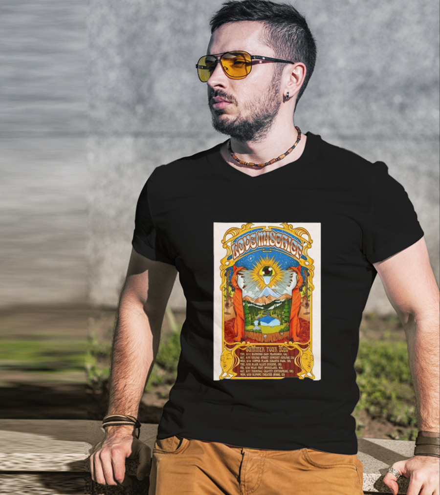 Love Mischief Summer Tour 2026 Dates And Venues Psychedelic T-Shirt