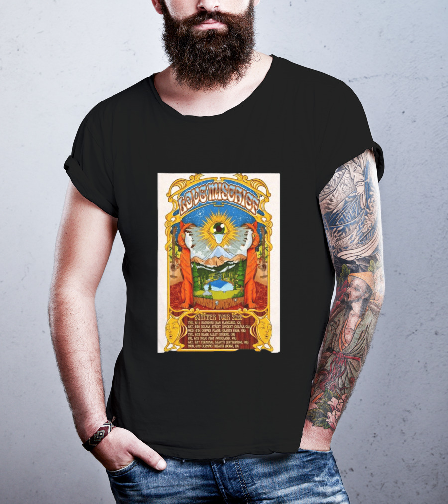 Love Mischief Summer Tour 2026 Dates And Venues Psychedelic T-Shirt