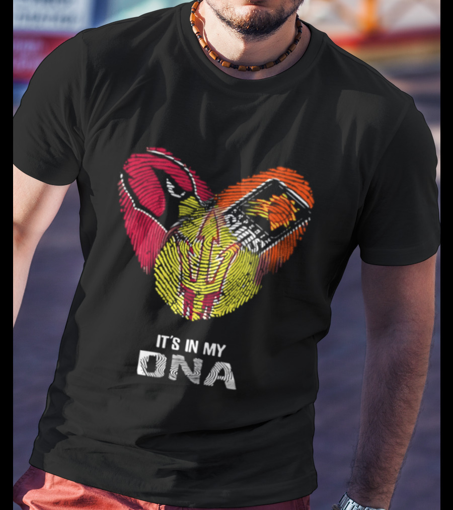 St. Louis Cardinals Phoenix Suns Arizona State Sun Devils It's In My DNA T-Shirt