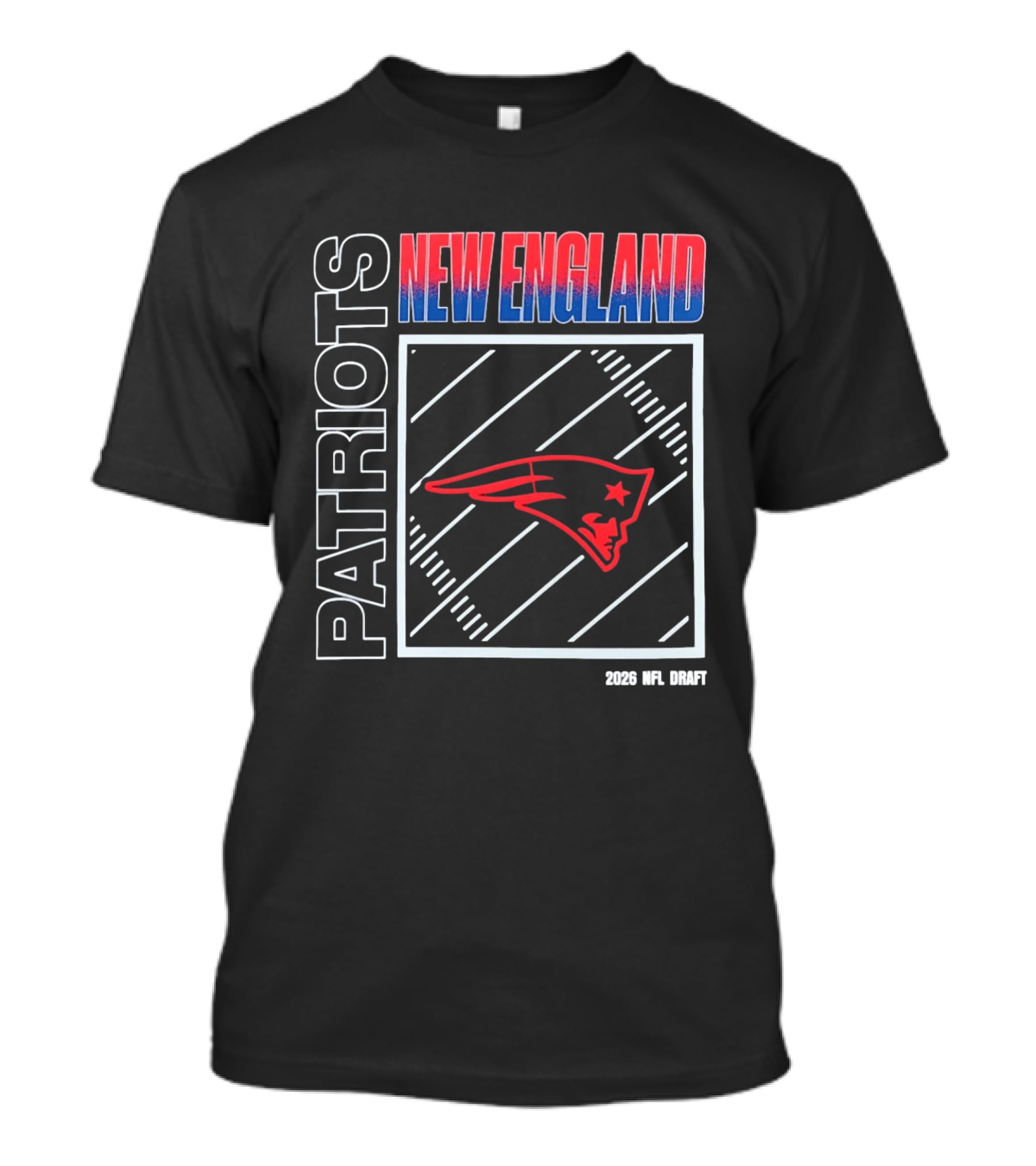 New England Patriots 2026 NFL Draft T-Shirt