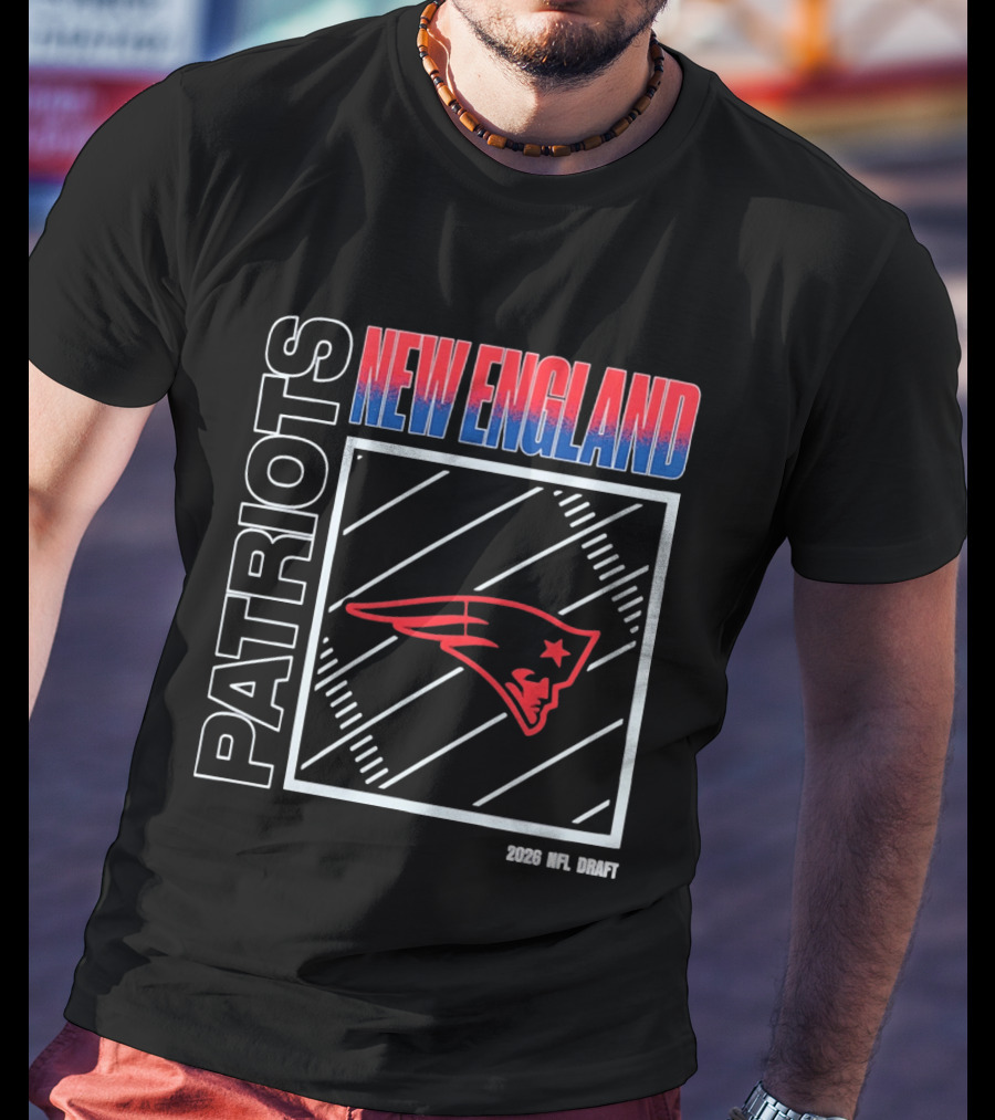 New England Patriots 2026 NFL Draft T-Shirt