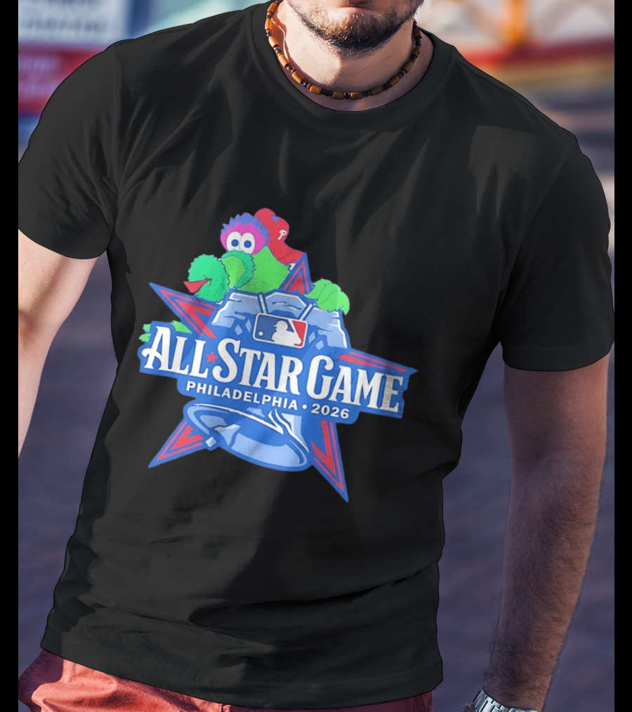 Phillie Phanatic All Star Game Philadelphia 2026 MLB T-Shirt