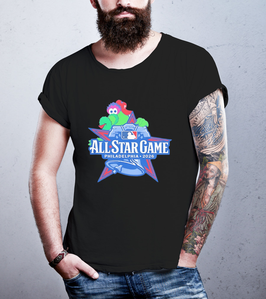 Phillie Phanatic All Star Game Philadelphia 2026 MLB T-Shirt