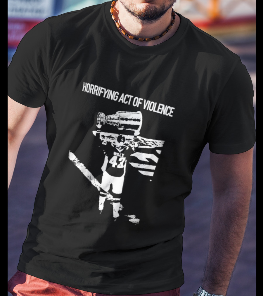 Tom Wilson Horrifying Act Of Violence Washington Capitals Championship Celebration T-Shirt