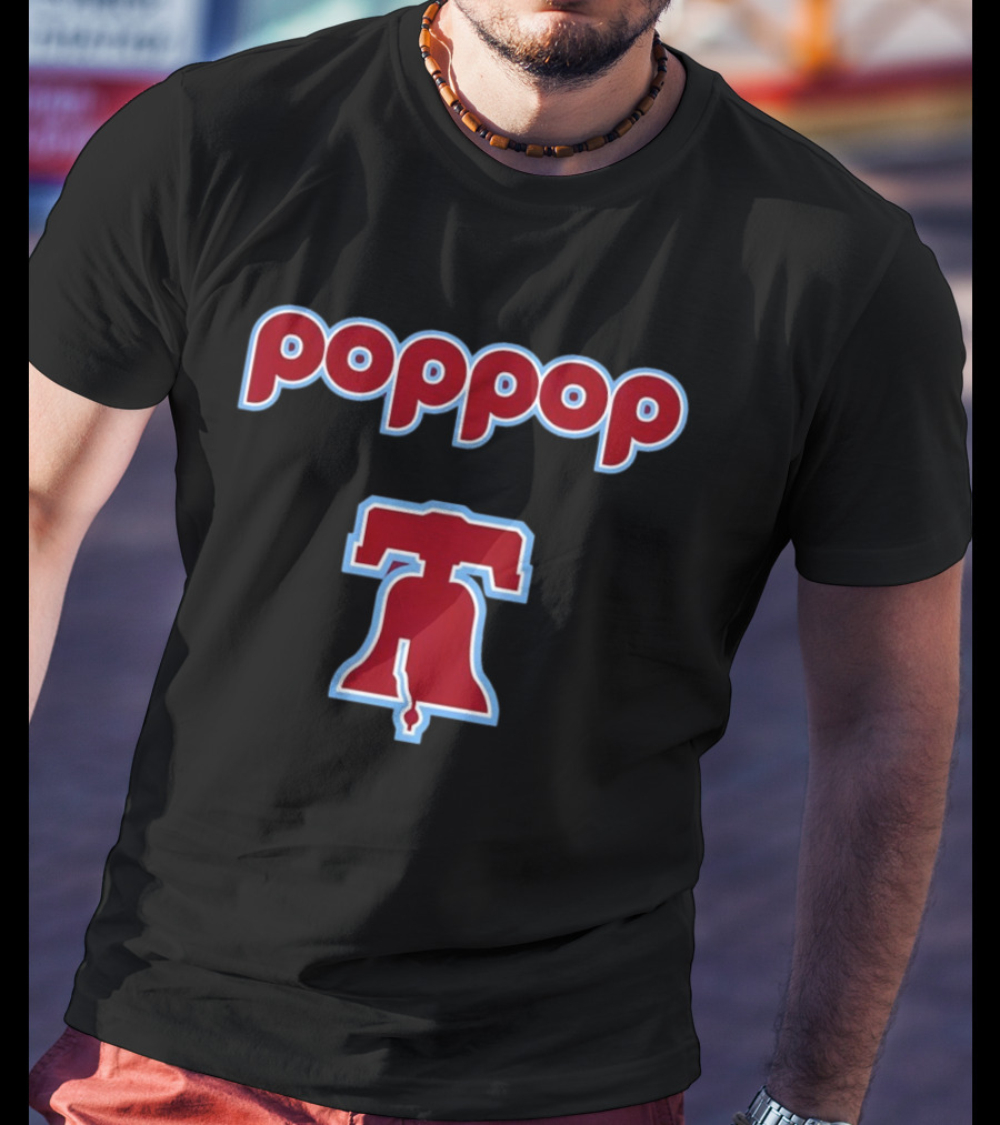 Philadelphia Phillies Poppop Liberty Bell MLB 2026 T-Shirt