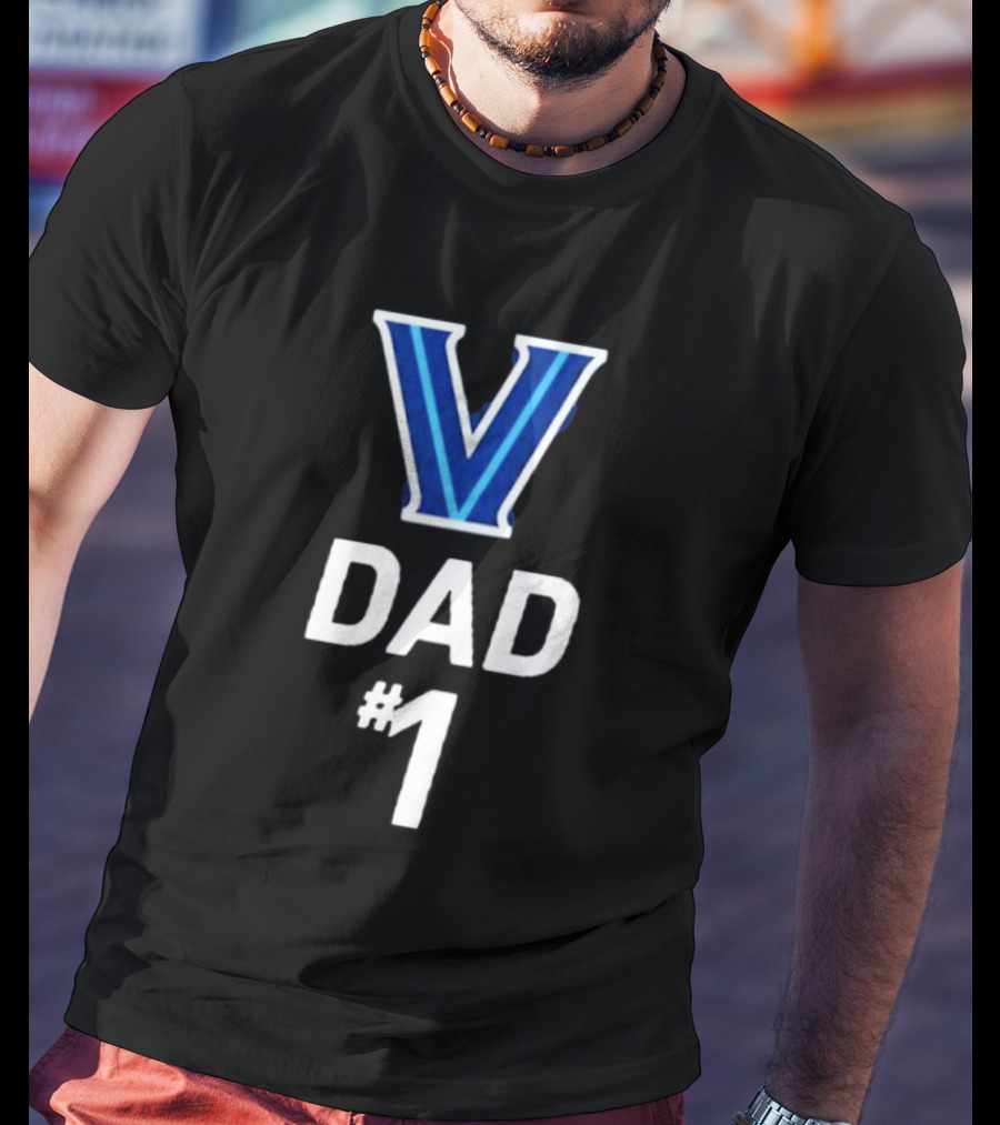 Villanova Number One Dad Father's Day 2026 T-Shirt