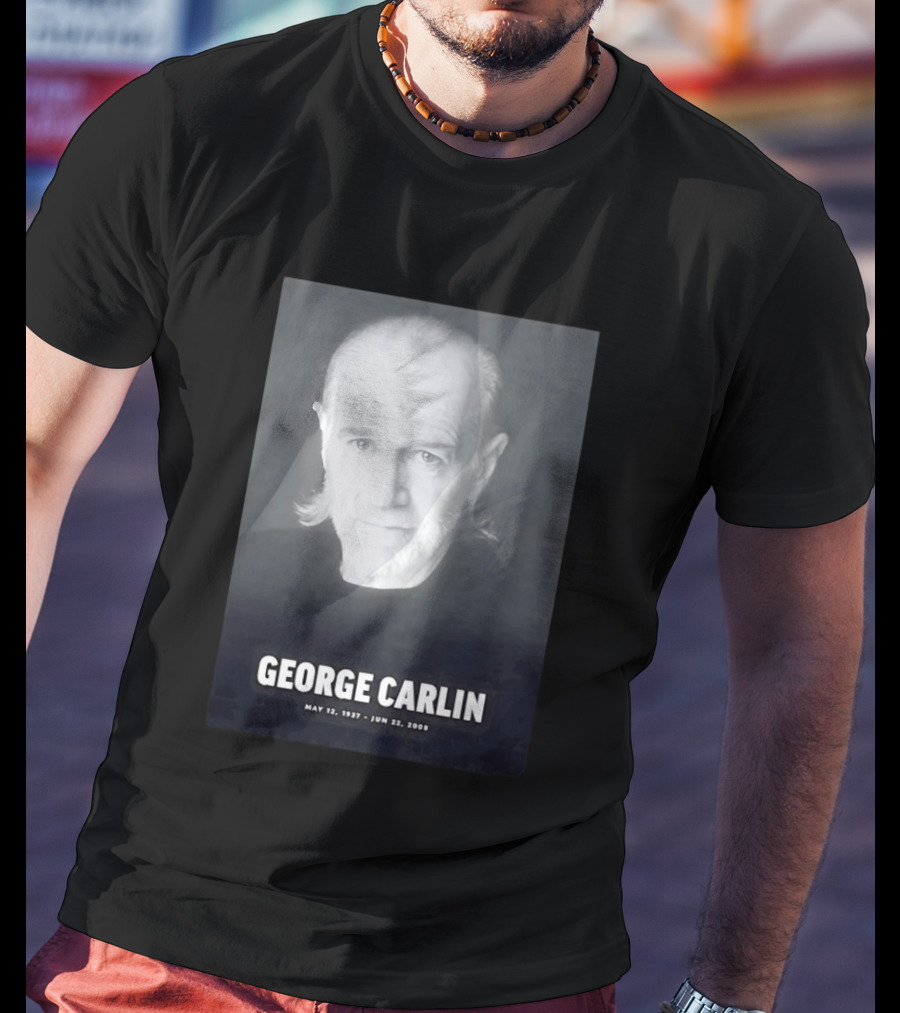 George Carlin May 12 1937 Jun 22 2008 T-Shirt