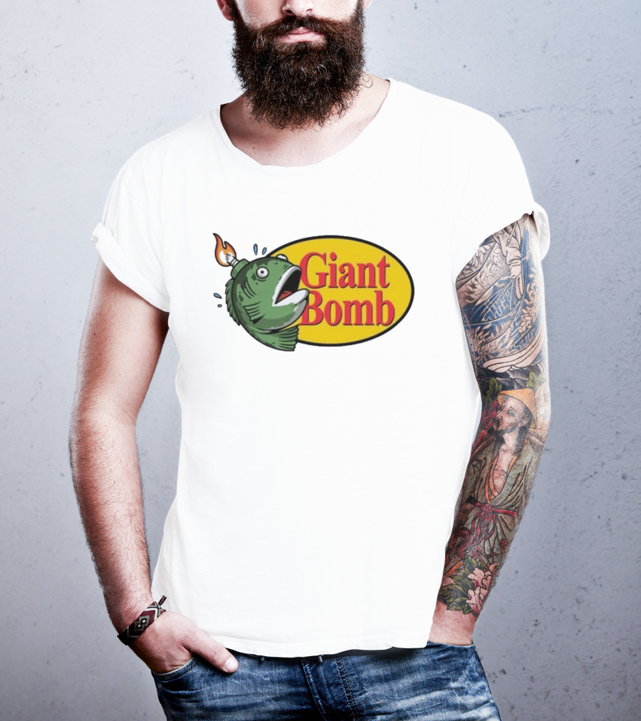 Giant Bomb Fish With Explosive Head T-Shirt
