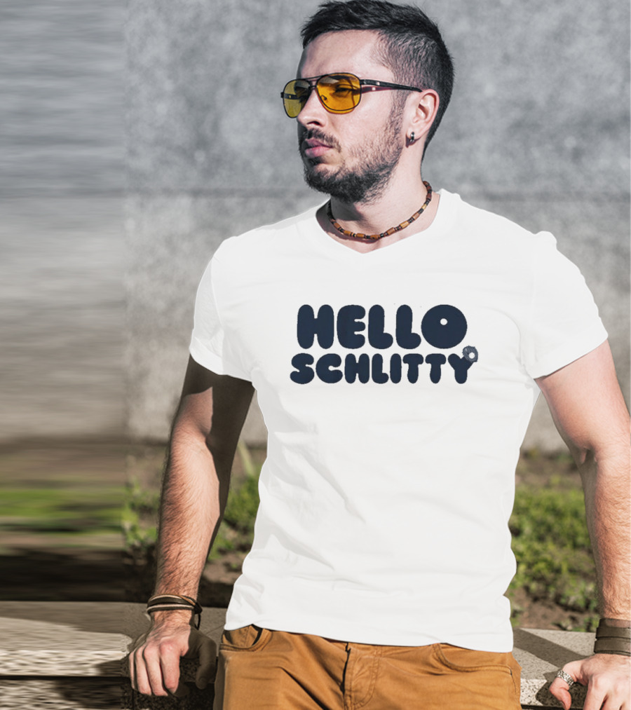 Cam Schlittler Hello Schlitty Bubble T-Shirt