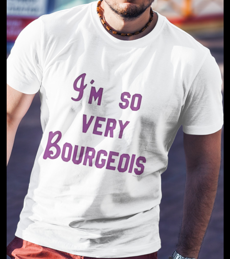 I'm So Very Bourgeois Bold Purple T-Shirt